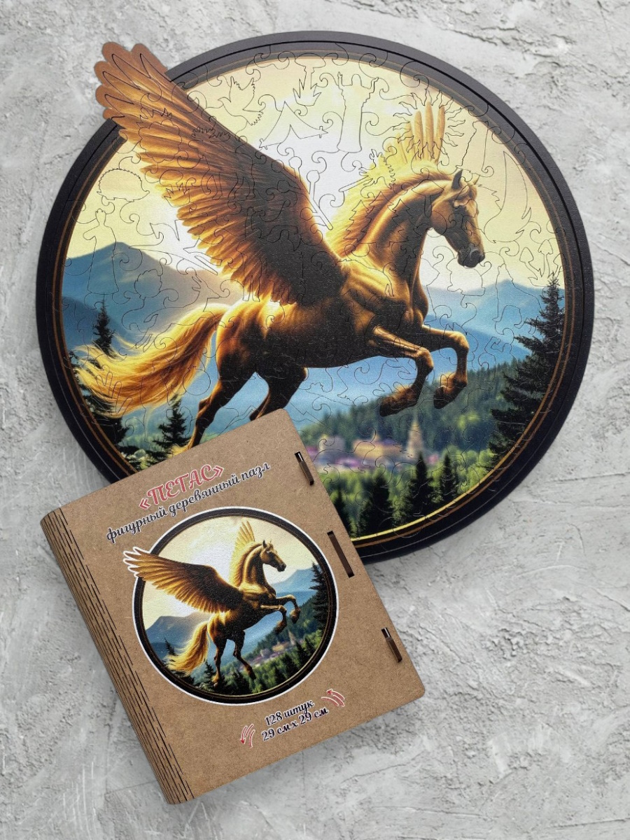 Деревянные пазлы для взрослых